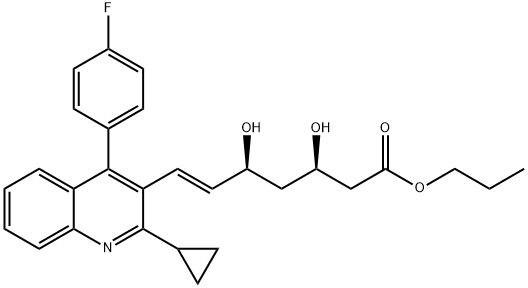 Pitavastatin Propyl Ester Struktur