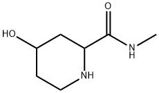 2-Piperidinecarboxamide,  4-hydroxy-N-methyl- Struktur