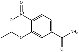 3-Ethoxy-4-nitrobenzamide Struktur