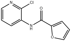 N-(2-chloro-3-pyridinyl)-2-furylamide Struktur