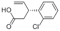 (R)-3-(2-CHLOROPHENYL)PENT-4-ENOIC ACID Struktur