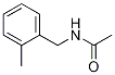 AcetaMide, N-[(2-Methylphenyl)Methyl]- Struktur