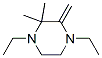 Piperazine, 1,4-diethyl-2,2-dimethyl-3-methylene- (7CI) Struktur