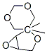 Spiro[3,6-dioxabicyclo[3.1.0]hexane-2,5-[1,3]dioxane],  2,2-dimethyl- Struktur