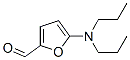 2-Furancarboxaldehyde,  5-(dipropylamino)- Struktur