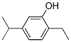 Phenol, 2-ethyl-5-isopropyl- (7CI) Struktur