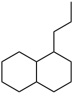 alpha-n-Propyldecalin Struktur