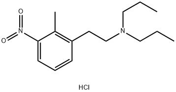 2-(2-METHYL-3-NITRO-PHENYL)-ETHYL]-DIPROPYL-AMINE HCL Struktur