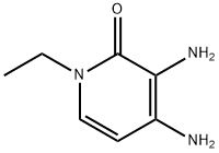 2(1H)-Pyridinone,  3,4-diamino-1-ethyl- Struktur