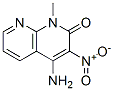 1,8-Naphthyridin-2(1H)-one,  4-amino-1-methyl-3-nitro- Struktur