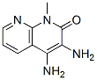 1,8-Naphthyridin-2(1H)-one,  3,4-diamino-1-methyl- Struktur