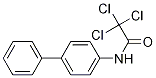 AcetaMide, N-[1,1'-biphenyl]-4-yl-2,2,2-trichloro- Struktur