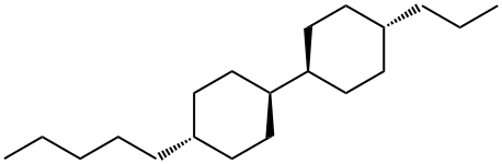 TRANS,TRANS-4''-PENTYL-4-PROPYL-BICYCLOHEXYL Struktur