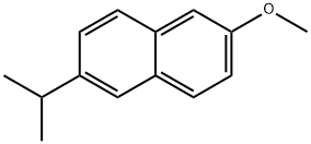 Naphthalene, 2-methoxy-6-(1-methylethyl)- (9CI) Struktur