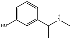 Phenol,3-[1-(methylamino)ethyl]- Struktur