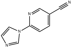 6-(1H-IMIDAZOL-1-YL)NICOTINONITRILE Struktur