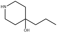 4-propylpiperidin-4-ol Struktur