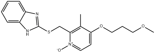 硫化雷貝拉唑N-氧化物 結(jié)構(gòu)式