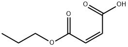 propyl hydrogen maleate  Struktur