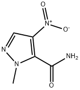 1-METHYL-4-NITRO-1H-PYRAZOLE-5-CARBOXAMIDE Struktur