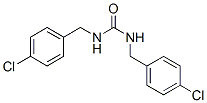 Urea, 1,3-bis(p-chlorobenzyl)- Struktur