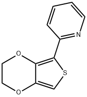 Pyridine,  2-(2,3-dihydrothieno[3,4-b]-1,4-dioxin-5-yl)- Struktur