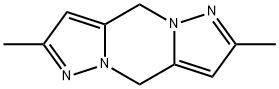 4H,9H-Dipyrazolo[1,5-a:1,5-d]pyrazine,2,7-dimethyl-(9CI) Struktur