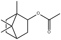 D,L-ISOBORNYL ACETATE Struktur