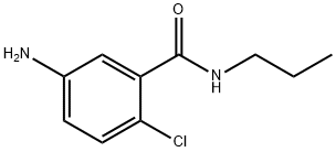 5-amino-2-chloro-N-propylbenzamide Struktur