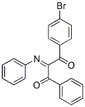 Propane-1,3-dione, 1-(4-bromophenyl)-2-(phenylimino)-3-phenyl- Struktur