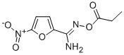 5-NITRO-2-FURAMIDEO-PROPIONOXIME Struktur