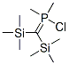 Phosphorane, bis(trimethylsilyl)methylenechlorodimethyl- Struktur