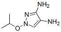 1H-Pyrazole-3,4-diamine,  1-(1-methylethoxy)- Struktur