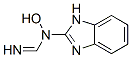 Methanimidamide, N-1H-benzimidazol-2-yl-N-hydroxy- (9CI) Struktur