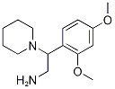 2-(2,4-Dimethoxy-phenyl)-2-piperidin-1-yl-ethylamine Struktur