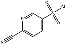 6-Cyanopyridine-3-sulfonyl Chloride Struktur