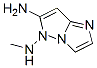 5H-Imidazo[1,2-b]pyrazole-5,6-diamine,  N5-methyl- Struktur