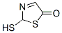 5(2H)-Thiazolone,  2-mercapto- Struktur