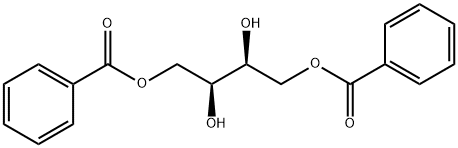 (2S,3S)-2,3-DIHYDROXYBUTANE-1,4-DIYL DIBENZOATE
 Struktur