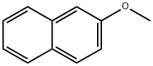 2-Methoxynaphthalene Struktur