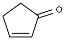 2-Cyclopenten-1-one Struktur