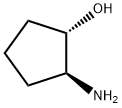 Cyclopentanol,2-amino-,(1S,2S)-(9CI) Struktur