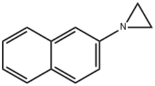 1-(NAPHTHALEN-2-YL)AZIRIDINE Struktur