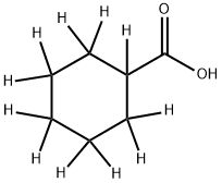 :Cyclohexanecarboxylic-d11 Acid Struktur