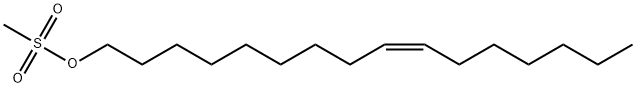 CIS-9-HEXADECENYL METHANESULFONATE Structure