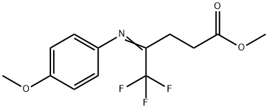 Methyl 5,5,5-trifluoro-4-(phenylaMino)pentanoate Struktur