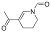 1(2H)-Pyridinecarboxaldehyde, 5-acetyl-3,4-dihydro- (9CI) Struktur