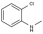 2-氯-N-甲基苯胺 結構式