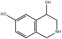 1,2,3,4-tetrahydro-4,6-Isoquinolinediol Struktur