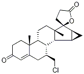 7-ChloroMethyl 17R-Drospirenone Struktur